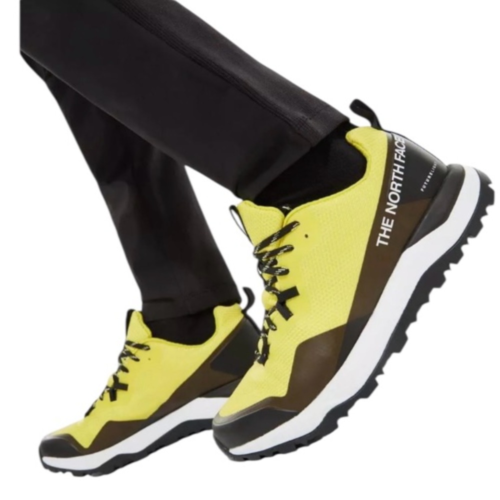 The North Face Men's Yellow and Black Athletic Shoes